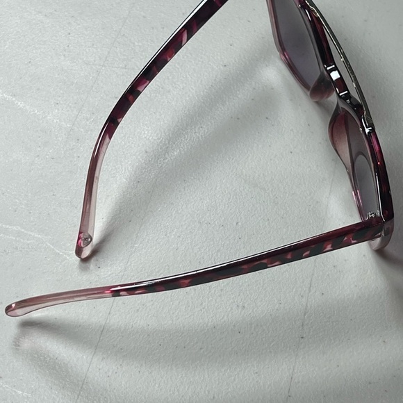 Betsey Johnson Tortoise Shell Geometric Retro Modern MCM Glasses Classic Chic - Picture 14 of 15